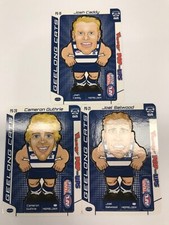 2016 AFL TEAMCOACH TRADING CARD POP-UP CHASE CARD FULL TEAM SET (3)-GEELONG