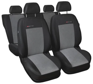 Juego completo fundas asiento coche peugeot 406 - gris carbón - Imagen 1 de 8