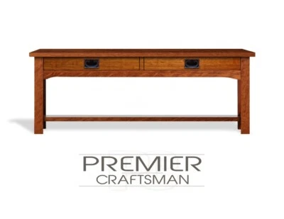 Mission Stickley Style 50" Coffee Table Craftsman Oak Arts Crafts Minimalist - Image 1 of 3