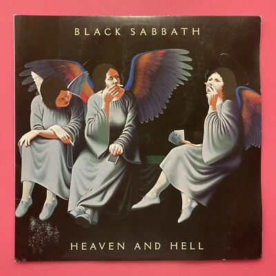 Black Sabbath ‎– Heaven And Hell LP Vinyl Heavy Metal Rock 1984 Vertigo Japan  - Image 1 of 4