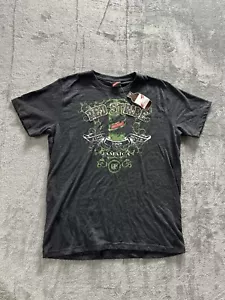 New Nwt 00s Vtg Red Stripe Jamaica Beer Promo T-Shirt Sz Xl Black - Picture 1 of 6
