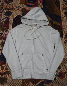 Vintage True Religion Hoodie mit Reißverschluss Größe M Grau - Bild 1 von 10