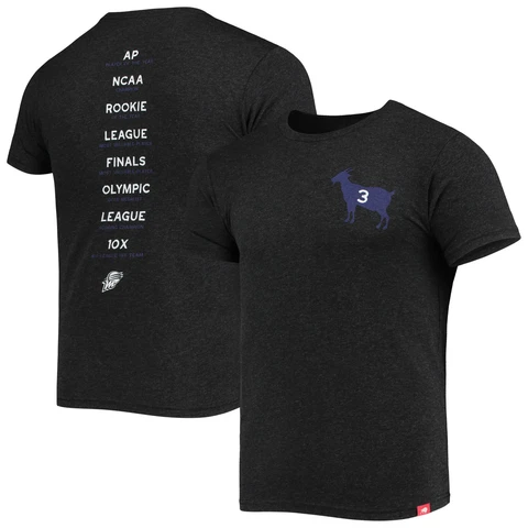 Men's Sportiqe Diana Taurasi Black Phoenix Mercury Player Tri-Blend T-Shirt Cover