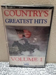 Country's Greatest Hits / Volume 1 Audio Cassette Factory Sealed - Picture 1 of 2