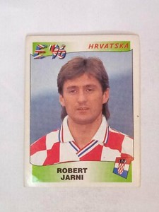 1996 Panini Europe 96 Robert Jarni Hrvatska #342