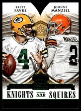 Brett Favre / Johnny Manziel 2014 Panini Crown Royale Card  #KS2