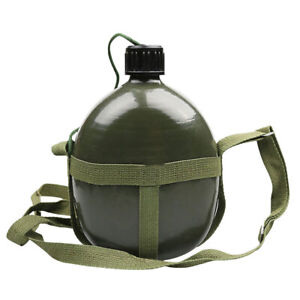 Aluminum Army Canteen Military Water Bottle Portable Kettle For Outdoor Camping