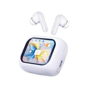 Z60 White Headphones with Intelligent LCD Display - Picture 1 of 1