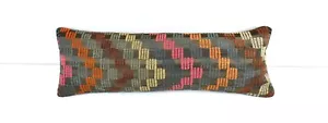 12x36 Ethnic Rug Pillow Decorative Vintage Faded Carpet Boho Cushion Cover 3186 - Picture 1 of 4