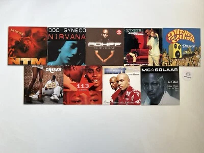 Lot 9 CD Single Rap Français (NTM, Doc Gyneco, Rohff, MC Solaar, Passi, Driver…) - Photo 1/2
