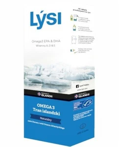 Lysi Fisch Kabeljau Lebertran Natürlichem Geschmack 240 ml Flüssiger Zusatz