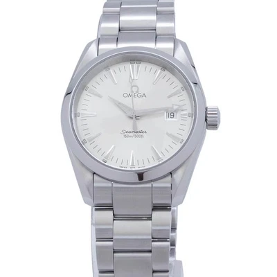 Reloj de cuarzo OMEGA Seamaster Aqua Terra 2518.30 esfera plateada Foto 1 de 4