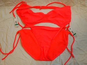 NOBO NO BOUNDARIES BIKINI Swimsuit ORANGE String XL (15-17) - Picture 1 of 4
