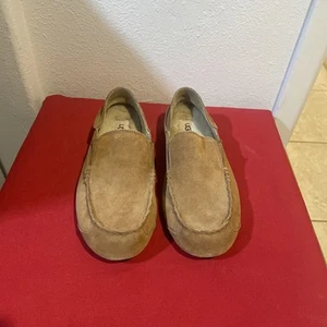 Ugg Suede Slippers Chestnut 10EEE - Picture 1 of 8