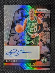 Ray Allen 2024-25 Panini Prizm Silver Signatures Auto Boston Celtics - Imagen 1 de 2