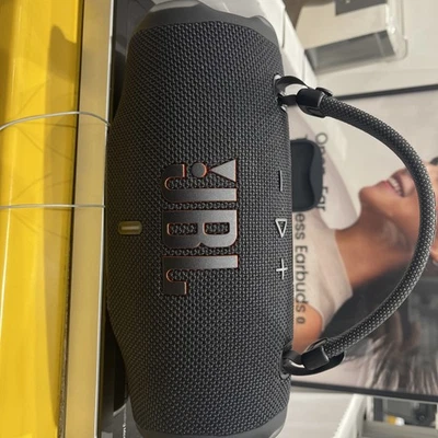 JBL Charge 6 Tragbarer Bluetooth Wireless Lautsprecher Schwarz - Bild 1 von 4