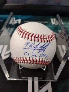 RANDY AROZARENA AUTOGRAFIADO FIRMADO MLB BÉISBOL CERTIFICADO DE AUTENTICIDAD JSA CON INSCRIPCIÓN ROY - Imagen 1 de 2