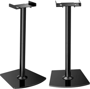 Perlegear Universal Speaker Stands Pair with Cable Management, 33.6 black - Picture 1 of 7