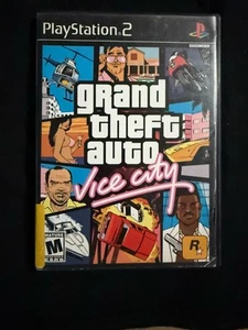 Grand Theft Auto Vice City PS2 Black Label CIB - Bild 1 von 4