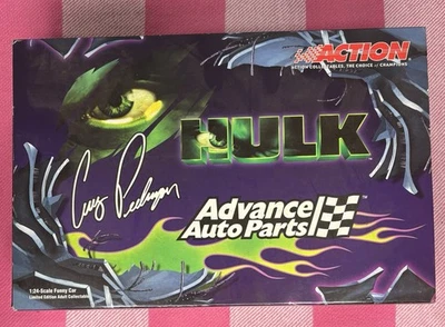 Action NHRA Cruz Pedregon Advance Auto Parts / Hulk 1:24 Scale 2003 GM Funny Car - Image 1 of 4
