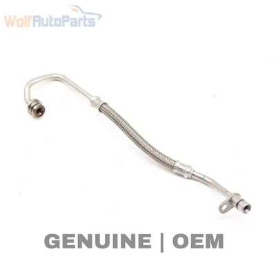 AUDI S6 2013-2018 4,0 L - Turbo tubo de suministro de aceite izquierdo/línea 079145141F Foto 1 de 4