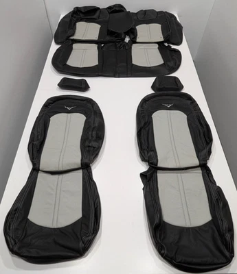 For Hyundai Sonata SE ECO SEL Limited 2018-2019 Leather Seat Covers KR223 - Image 1 of 4