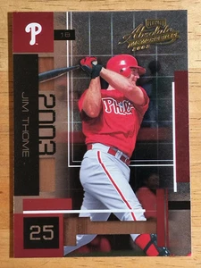 Absolute Memorabilia #14 2003 Jim Thome - Imagen 1 de 2