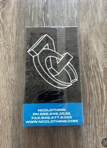 NEW NC CLOTHING VINTAGE SKATE SURF SUP GOLF SNOW LONGBOARD SKATEBOARD VHS VIDEO - Imagen 1 de 3