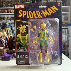 Marvel Legends Spider-Man Retro Wave: Electro (Francine Frye) 6" Figur NEU - Bild 1 von 9