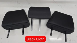 TOYOTA VENZA 2021-2023 SEGUNDA FILA ASIENTO TRASERO REPOSACABEZAS REPOSACABEZAS JUEGO DE TELA NEGRO - Imagen 1 de 5