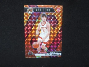 2024-25 Mosaic NBA - Reed Sheppard - ROOKIE RC - ORANGE PRIZM #'d /249 - Rockets - Bild 1 von 3