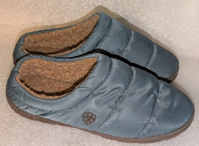 Ariat Crius Clog Slide Slippesr Slate Blue Kids Size L 5-6 Foto 1 de 4