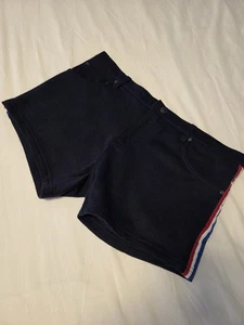 Andrew Christian Strips Shorts Navy Blau Kurze Hose Gr. 34 L Herren - Bild 1 von 5