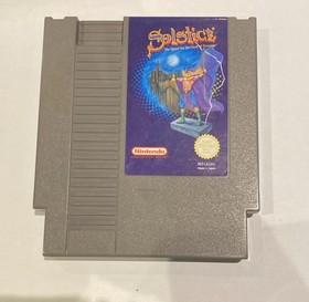 Solstice The Quest for the Staff of Demnos (Nintendo NES) Cartridge Only [PAL]