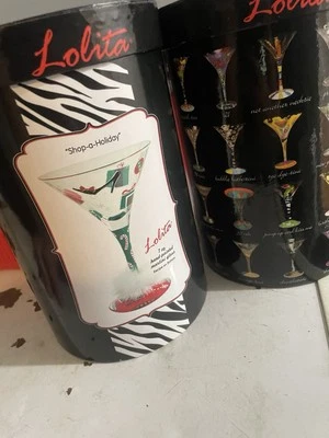 COMPRA UNAS VACACIONES 7oz Vidrio pintado a mano COLECCIÓN MARTINI Lolita+ Halloween Foto 1 de 4