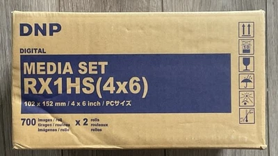DNP Print Media for DS-RX1HS High Speed Dye Sub Printer-4x6 -700 Prints Per Roll - Image 1 of 4