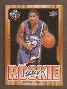 Derrick Rose 08/09 Upper Deck MVP NBA ROOKIE RC Karte Menge KOSTENLOSER VERSAND KNICKS - Bild 1 von 1