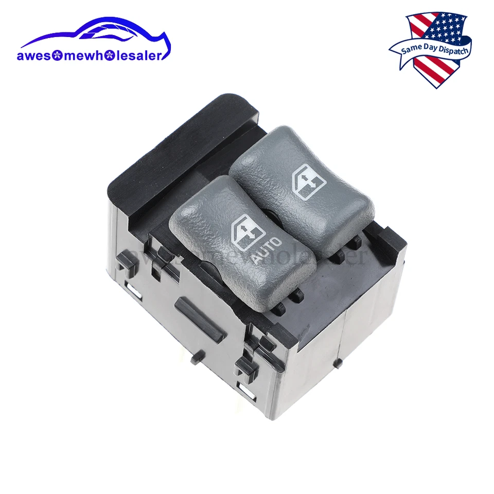 Power Window Switch 10404698 For 1995-2002 Pontiac Grand Prix 1995-2005 Sunfire - Image 1 of 4