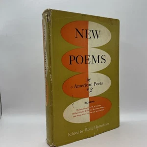 NEW POEMS BY AMERICAN POETS #2 - 1st Edition - Edited by Humphries 1957 L2,7 - Picture 1 of 23