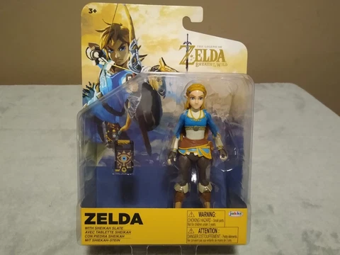 JAKKS Pacific The Legend of Zelda Breath of the Wild Zelda with Sheikah Slate 4 Cover