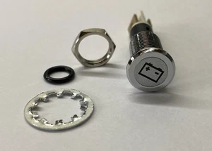 12V LED Batería Luz de control de carga Símbolo Luz de control Lámpara indicadora Coche - Imagen 1 de 2