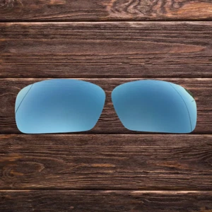 black iridium polarized Replacement Lenses for Oakley badman - Picture 1 of 1