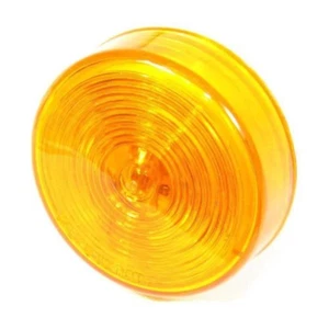 Fortpro 2 1/2" Amber Round Clearance/Marker Incandescent Light with Amber Lens - - Bild 1 von 2