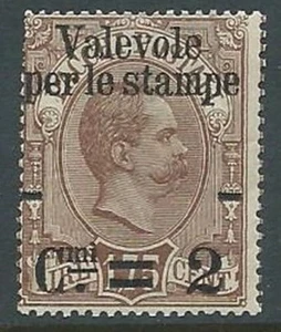 1890 REGNO VALEVOLE PER LE STAMPE 2 SU 1,75 LIRE MNH ** - G181 - Picture 1 of 1
