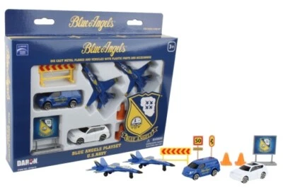 LIMOX TOYS Flugzeug Spielzeug Set Blue Angels