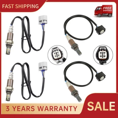 4PCS Oxygen Sensor For 2003-2005 Jaguar XK8 4.2L V8 XKR 4.2L V8 Supercharged USA - Image 1 of 4