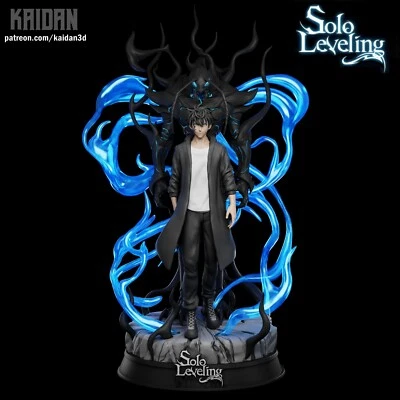 Solo leveling Diorama FAN ART modello in resina da assemblare e dipingere - Immagine 1 di 4