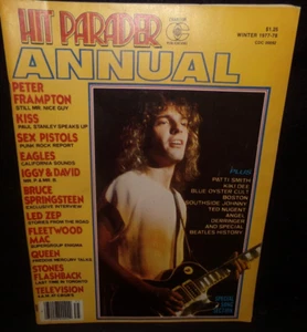 1977-1978 Hit Parader Annual, Frampton Cover, FREE SHIPPING - Picture 1 of 5