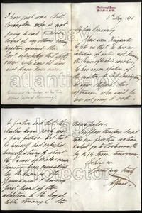 1876 Marlborough House, ALFRED - Duke of EDINBURGH to Sir HENRY PONSONBY - Picture 1 of 1