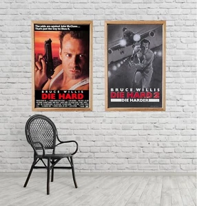 Die Hard Movie Poster Filmplakat unframed - Bild 1 von 7